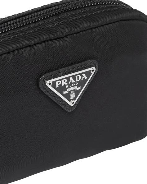 prada nylon pouch bag.